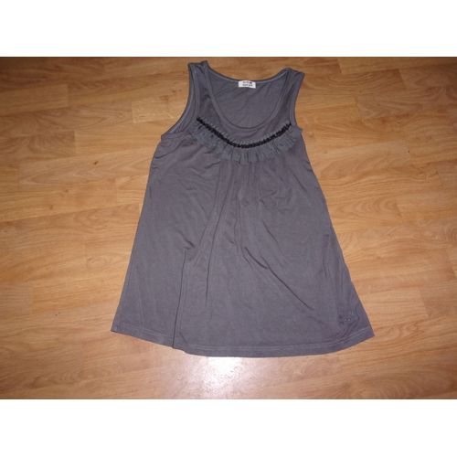 Tunique Molly Bracken Grise Sans Manches Taille 38 Neuve