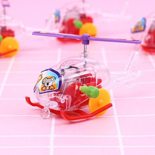 Transparent Mini Simulation Avion Extérieur Liquidation Mécanique Jouet Jouet Enfants Cadeau