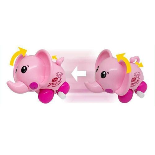 Mignon Dessin Animé Éléphant Drôle Liquidation Mécanique Horloge Éducatif Enfants Bébé Printemps Jouet