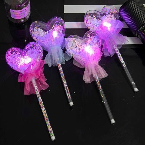 Enfants Enfants En Plastique Brillant Boule Baguette Glow Stick Jouet Noël Anniversaire Gift_D