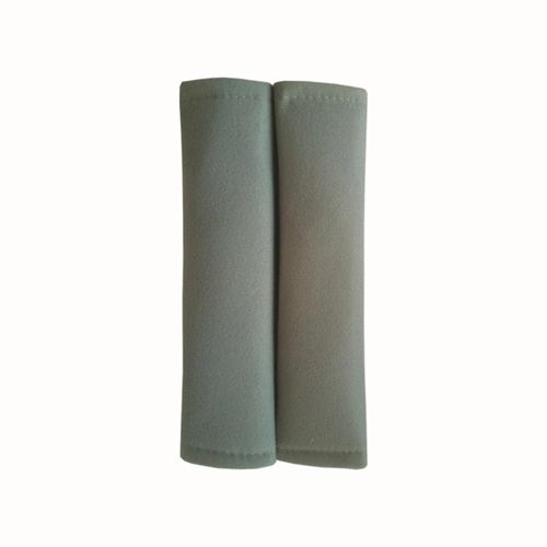 2pcs Seat Belt Cushions Comfortable Hypoallergenic Cotton Seat Belt Shoulder Strap Covers For Seat Belt_Grey