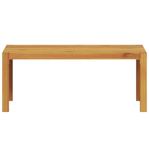 Vidaxl Banc De Jardin Design À Lattes 110x30x45 Cm Bois Massif Acacia