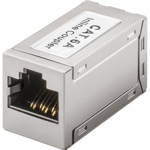 Goobay Raccord Modulaire RJ45, CAT 6A 2x Fiche RJ45 (8P8C)