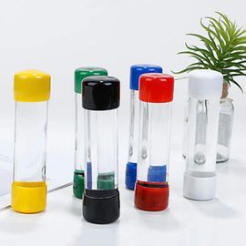 Bouteille Magnétique Anti-Stress Antiadhésif En Plastique Sensoriel Bouteille Magnétique Jouets Pour Kids_Red