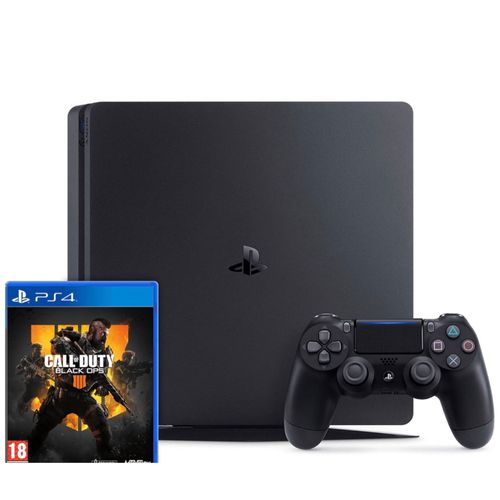 Sony Playstation 4 Slim 1 To Avec Manette + Jeu