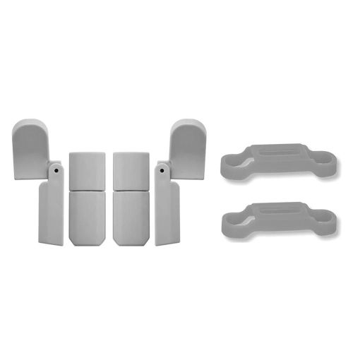 Heighten Landing Leg Pieds Support Hélice Stabilisateur Set Pour Dji Mavic Mini_Grey-Générique