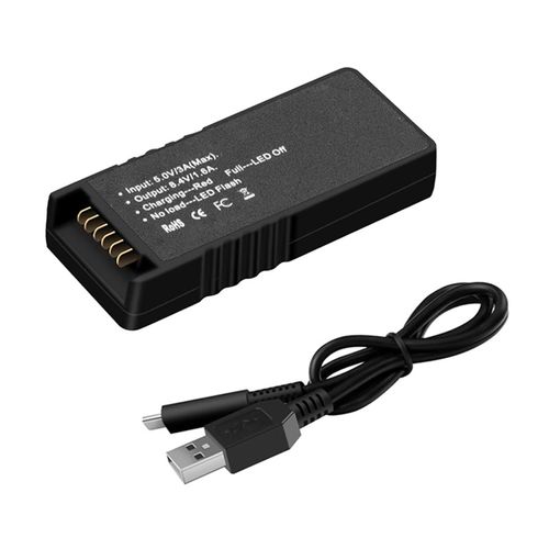 Chargeur De Drone Indicateur Led Charge Rapide Abs Chargeur Usb Rapide Batterie Pour Véhicule Aérien Sans Pilote-Générique