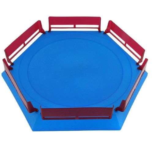 Diy Burst Gyro Arena Disque Duel Spinning Beyblades Launcher Stadium Enfants Toy_Black