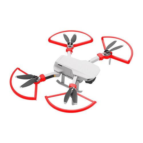 4pcs Anti-Rayures Train D'atterrissage Hélice Étui De Protection Pour Dji Mavic Mini 2_Silver Gris-Générique