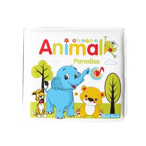 Dessin Animé Animal Numéro Imperméable Eva Bébé Bain Livre Bb Développement De Dispositif Toy_Animal Carré