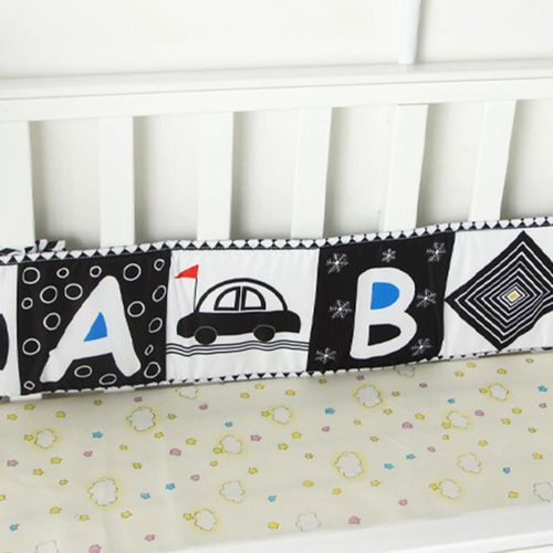 Livre En Tissu Dessin Animé Design Développement Intellectuel Noir Et Blanc Contour Bébé Bain Livre Doux Pour Home_Ladybug