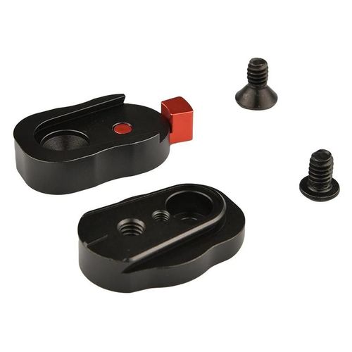 Mini moniteur de terrain plaque de dégagement rapide pour moniteur LCD bras magique LED lumière caméra caméscope plate-forme