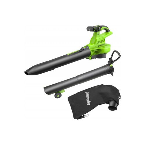 Aspirateur/Souffleur Brushless 40V GREENWORKS - Sans batterie ni chargeur - GD40BVII