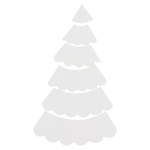 Fait À La Main Arbre De Noël Quilting Templates Set Tissu Couture Coupe Patchworks Règle Ménage Quilting Accessoires Petite Taille