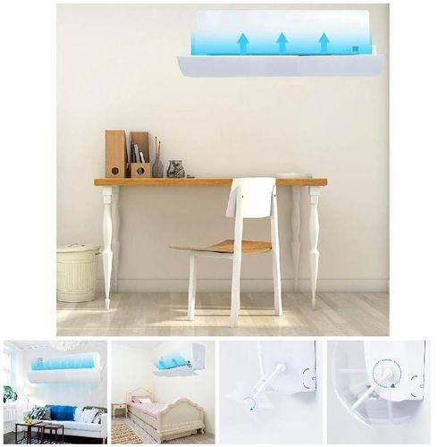 Anti Soufflage Soufflant Rétractable Climatiseur Bouclier Déflecteur De Vent Déflecteur