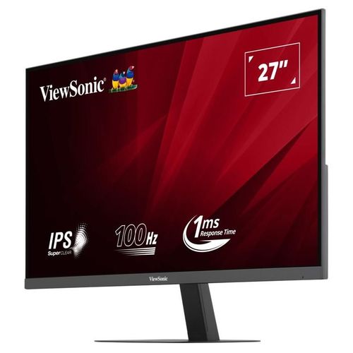 ViewSonic VA2708-2K-HD - Écran LED - 27" - 2560 x 1440 QHD @ 100 Hz - IPS - 250 cd/m² - 1000:1 - HDR10 - 1 ms - 2xHDMI, DisplayPort