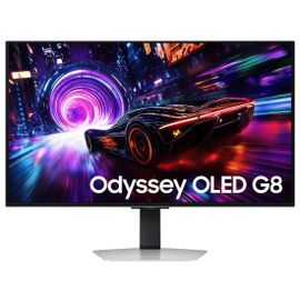 Samsung Odyssey OLED G8 S32FG810SU - G81SF Series - moniteur OLED - jeux - 32" - 3840 x 2160 4K UHD (2160p) @ 240 Hz - 260 cd/m² - 1000000:1 - DisplayHDR 400 True Black - 0.03 ms - 2xHDMI...