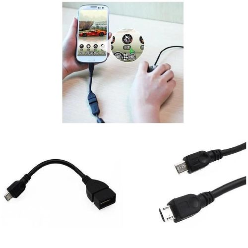 Câble adaptateur Micro USB mâle hôte vers USB femelle OTG pour tablette Android PC