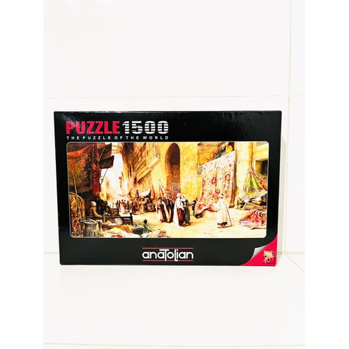 Puzzle Anatolien - Une Vente De Tapis Au Caire, 1500 Pièces, Panoramique