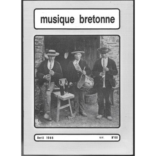 Musique Bretonne . N° 60 . Avril 1986