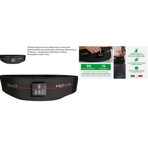 Tesmed Absolute Ceinture Abdominale