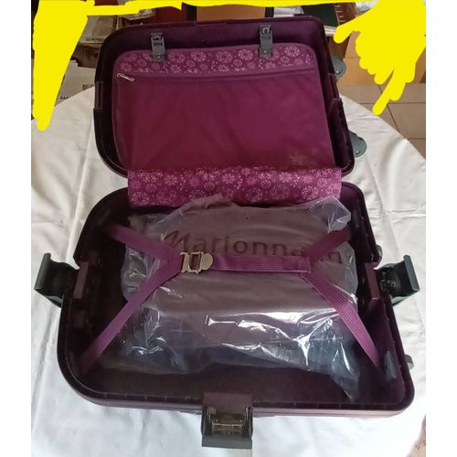Valise Cabine Rigide À Roulettes Et Vanity Assortis