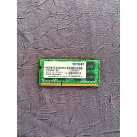 RAM portable Patriot PC3-10600 CL9 SoDimm