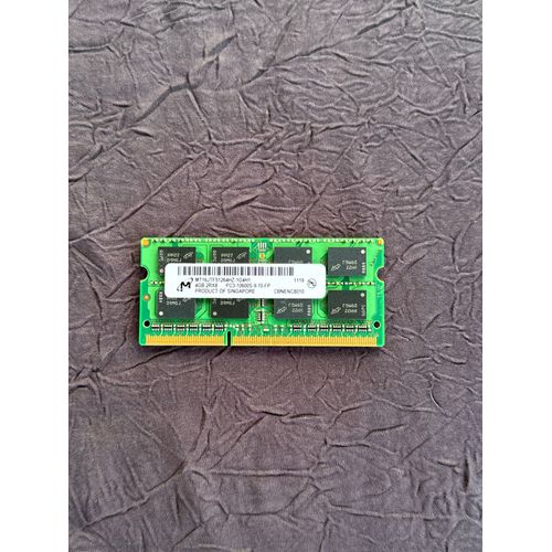 RAM portable PC3-10600 CL9 SoDimm 4GB