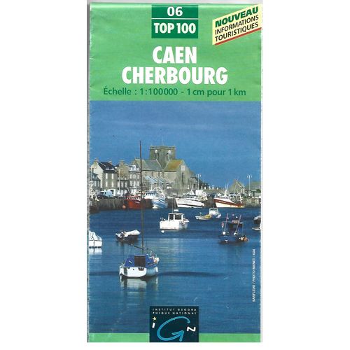 Carte Ign-1 : 100 000-Caen-Cherbourg