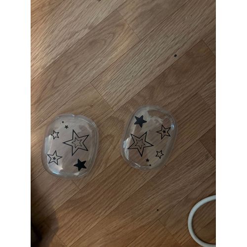 Étui protection transparents motifs étoiles noirs pour Airpods Max