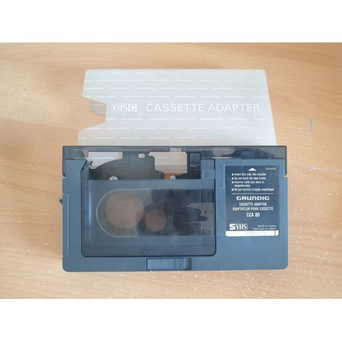 Adaptateur cassette VHS-C   SVHS Marque Grundig