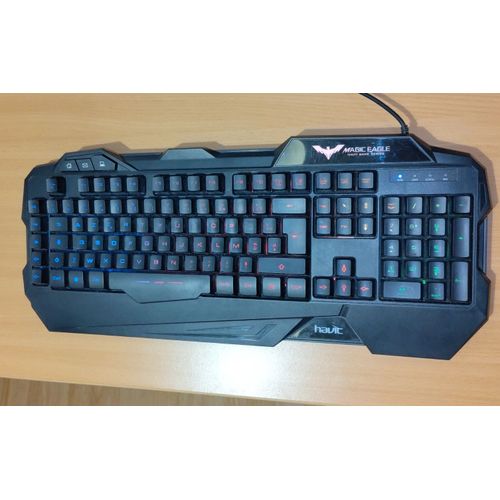 Clavier gaming Havit Game séries magic eagle HV-KB558CM - Azerty rétro eclairé led usb