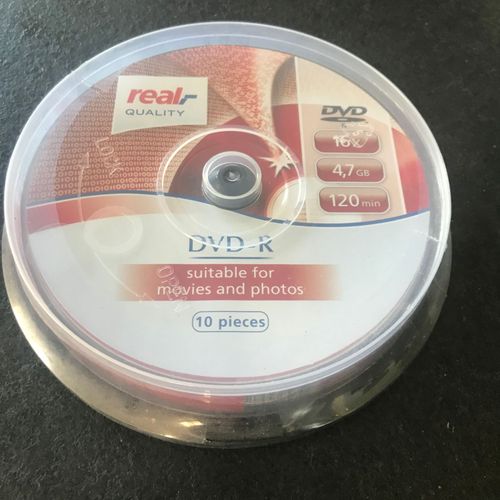 DVD-R vierge x 10 REAL-quality