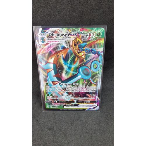 Carte Pokemon Dhelmise Vmax 010/072 Anglais