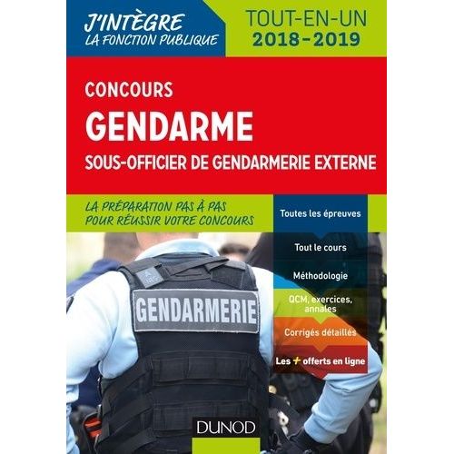 Concours Gendarme Sous Officier De Gendarmerie Externe - Tout-En-Un