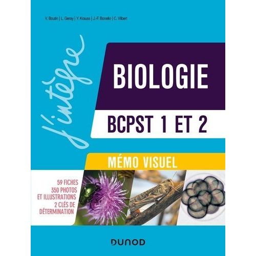 Biologie Bcpst 1 Et 2 - Mémo Visuel
