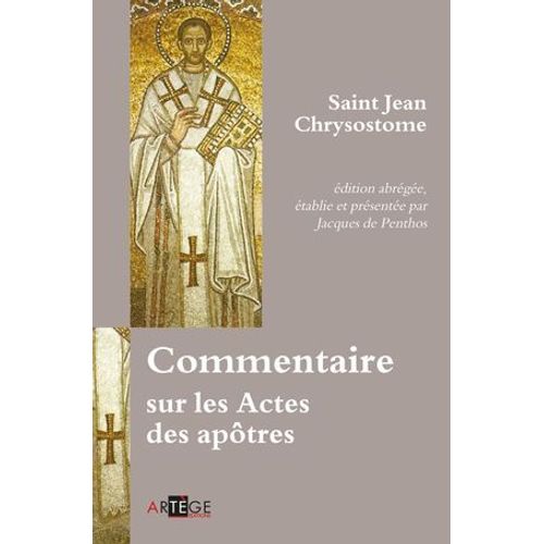 Commentaire Sur Les Actes Des Apôtres