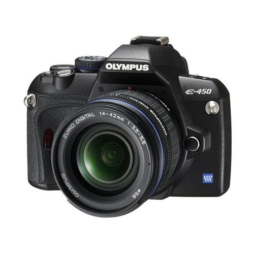 Olympus E-450 reflex 10 mpix + Objectif Zuiko Digital 14-42 mm + Objectif 40-150 mm