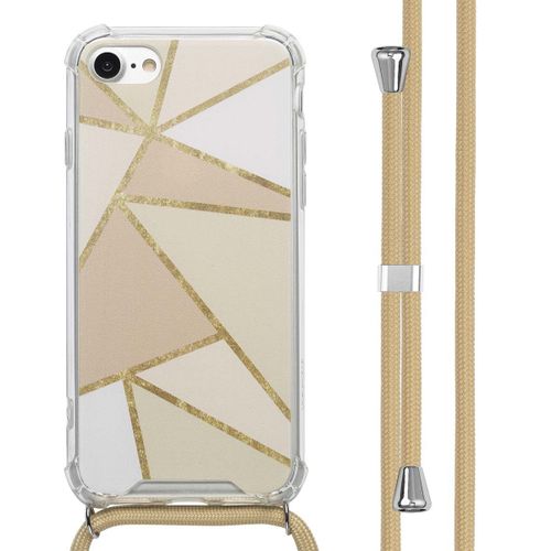 Imoshion Coque Design Avec Cordon Iphone Se (2022 / 2020) / 8 / 7 Beige Graphic