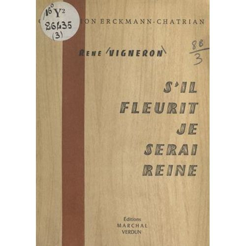 S'il Fleurit Je Serai Reine