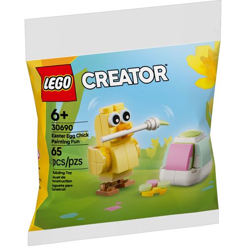 LEGO 30690 - Le poussin peignant un oeuf de Pâques