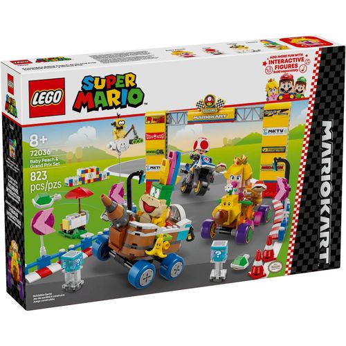 LEGO Super Mario - Mario Kart - Bébé Peach et ensemble de grand prix - 72036