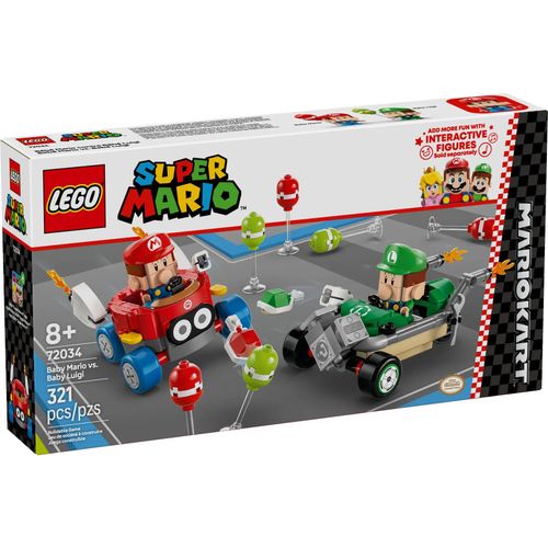 LEGO Super Mario - Mario Kart - Bébé Mario contre Bébé Luigi - 72034