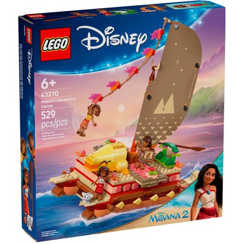 LEGO Disney - Le bateau d'aventure de Vaiana - 43270