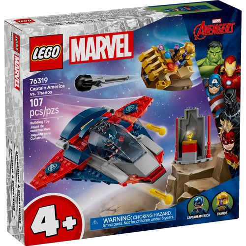 LEGO Marvel - Captain America contre Thanos - 76319