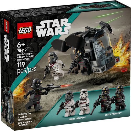 LEGO Star Wars - Pack de combat Death Troopers contre Night Troopers - 75412