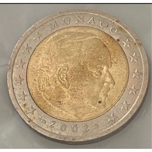 Pièce De 2 Euro Monaco 