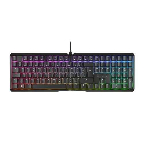 CHERRY XTRFY MX 3.1 - Clavier - 100% - full size - rétroéclairé - USB-C - Français - commutateur : CHERRY MX2A Brown - noir