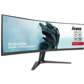 iiyama G-MASTER RED EAGLE CURVED. Taille de l'écran: 114,3 cm (45"), Résolution de l'écran: 5120 x 1440 pixels, Type HD: Dual QHD, Technologie d'affichage: LED, Surface d'affichage: Mat, Temps de répo
