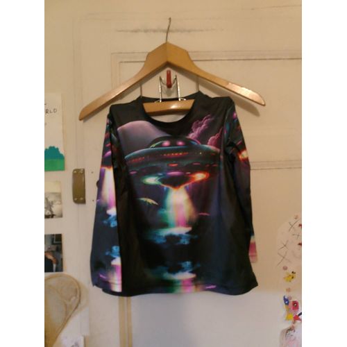 Tee-Shirt Ovni Coloré 5 Ans.